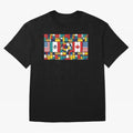Spectacular World Cup Stadiums | Soccer Flags Mexico Canada USA Geometry Classic T-Shirt Celebrate Unforgettable Nights in Global Football Passion for FIFA World Cup 2026 Group Stage, Built around Haaland and Mbappe, Brazil, Classic Soccer