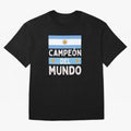 Argentina Campe¨®n del Mundo Classic T-Shirt Feel International Energy from Global Football Passion for FIFA World Cup 2026 USA Canada Mexico, Made for Messi, Neymar and Mbappe, Argentina, Goal Celebration Energy, Supporter Heritage, Football Icons