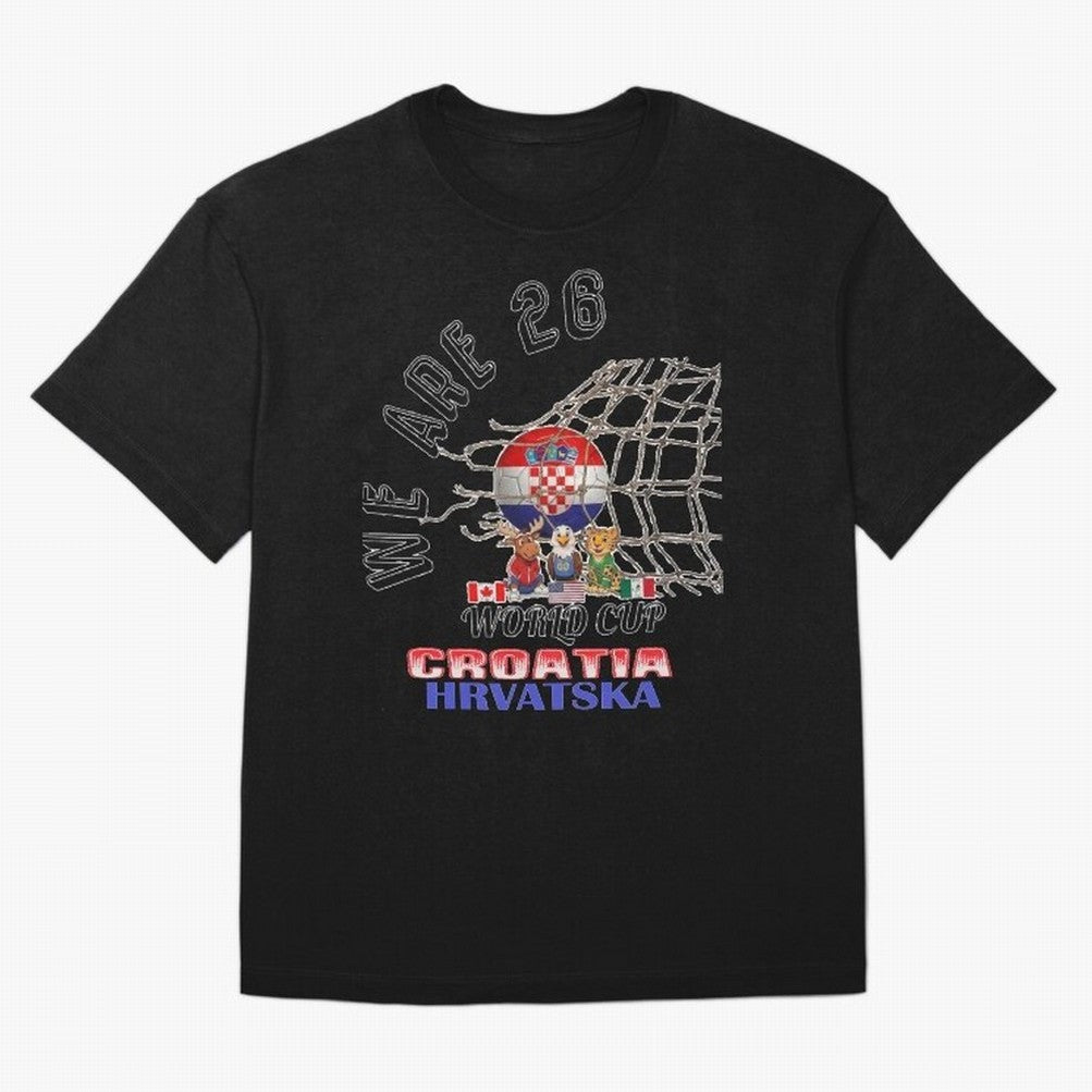 World cup 26 - Croatia Classic T-Shirt Celebrate Football Dreams Across the FIFA World Cup 2026 USA Canada Mexico Journey through Mbappe and Neymar Highlights, England and Germany Pride, Football Passion, Legendary Performances, Festival Vibes and