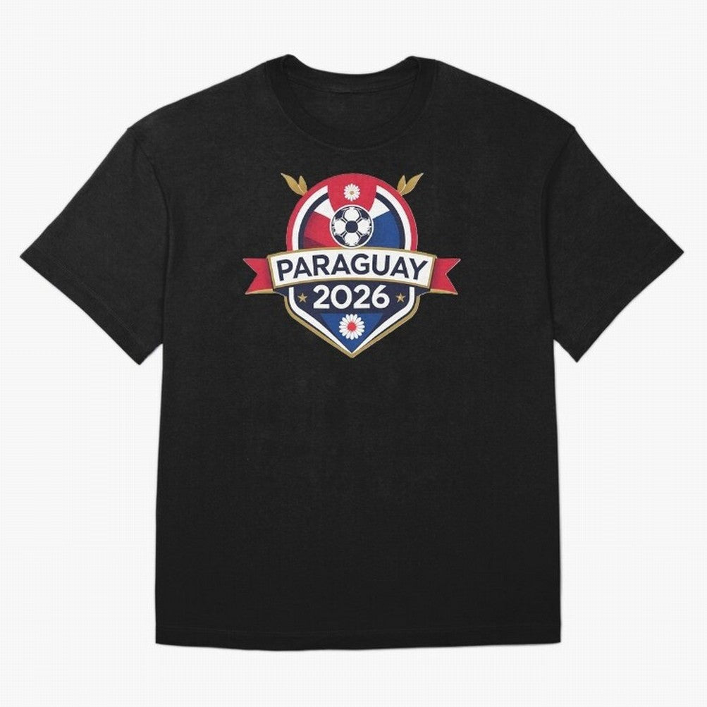 Paraguay WC2026 Classic T-Shirt Feel the Roar of FIFA World Cup 2026 Group Stage for Fans of Cristiano Ronaldo and Brazil, Bringing Game Day Rituals, Football Legends, Country Pride and the Road to the Final; Created for Match Day Parties, Soccer