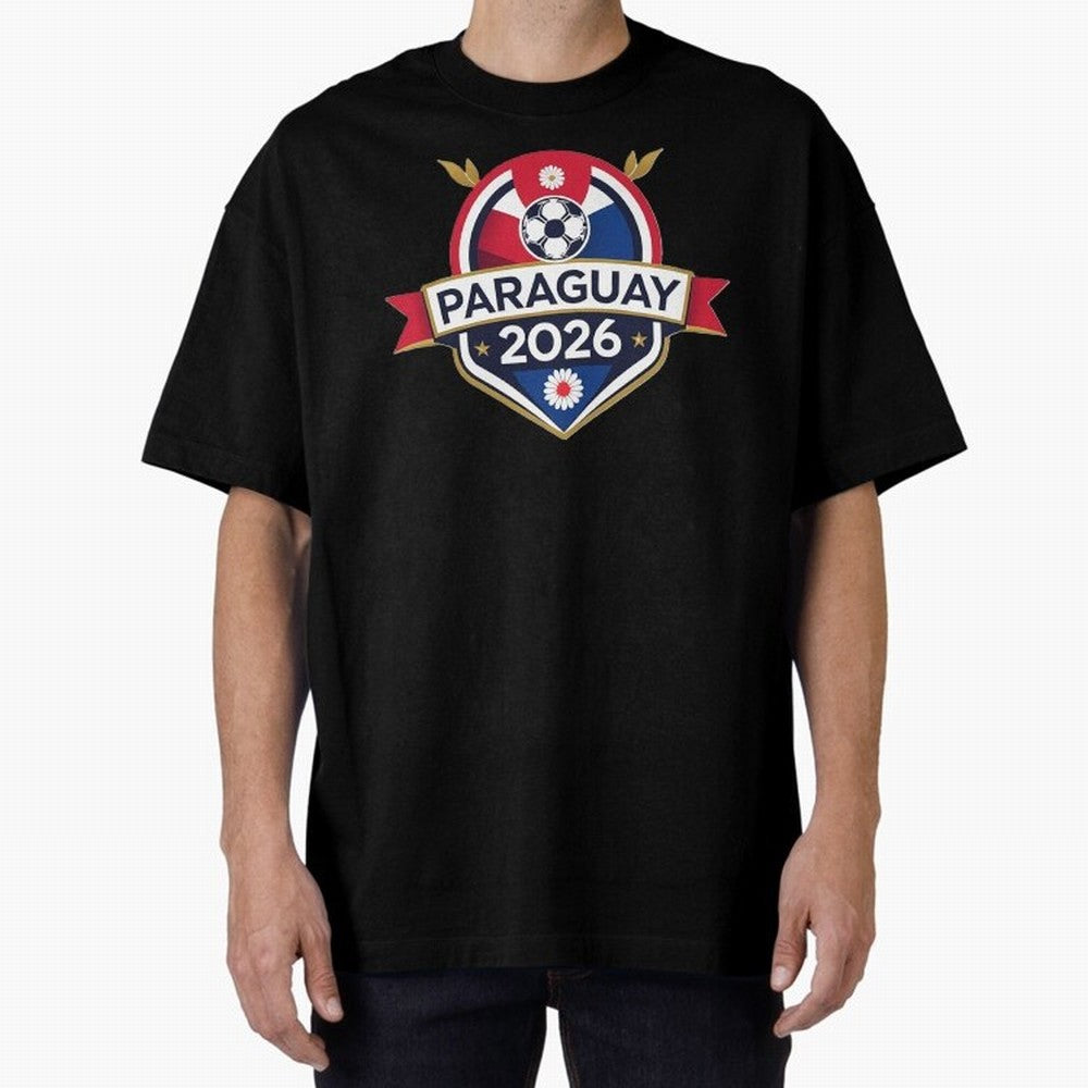 Paraguay WC2026 Classic T-Shirt Feel the Roar of FIFA World Cup 2026 Group Stage for Fans of Cristiano Ronaldo and Brazil, Bringing Game Day Rituals, Football Legends, Country Pride and the Road to the Final; Created for Match Day Parties, Soccer