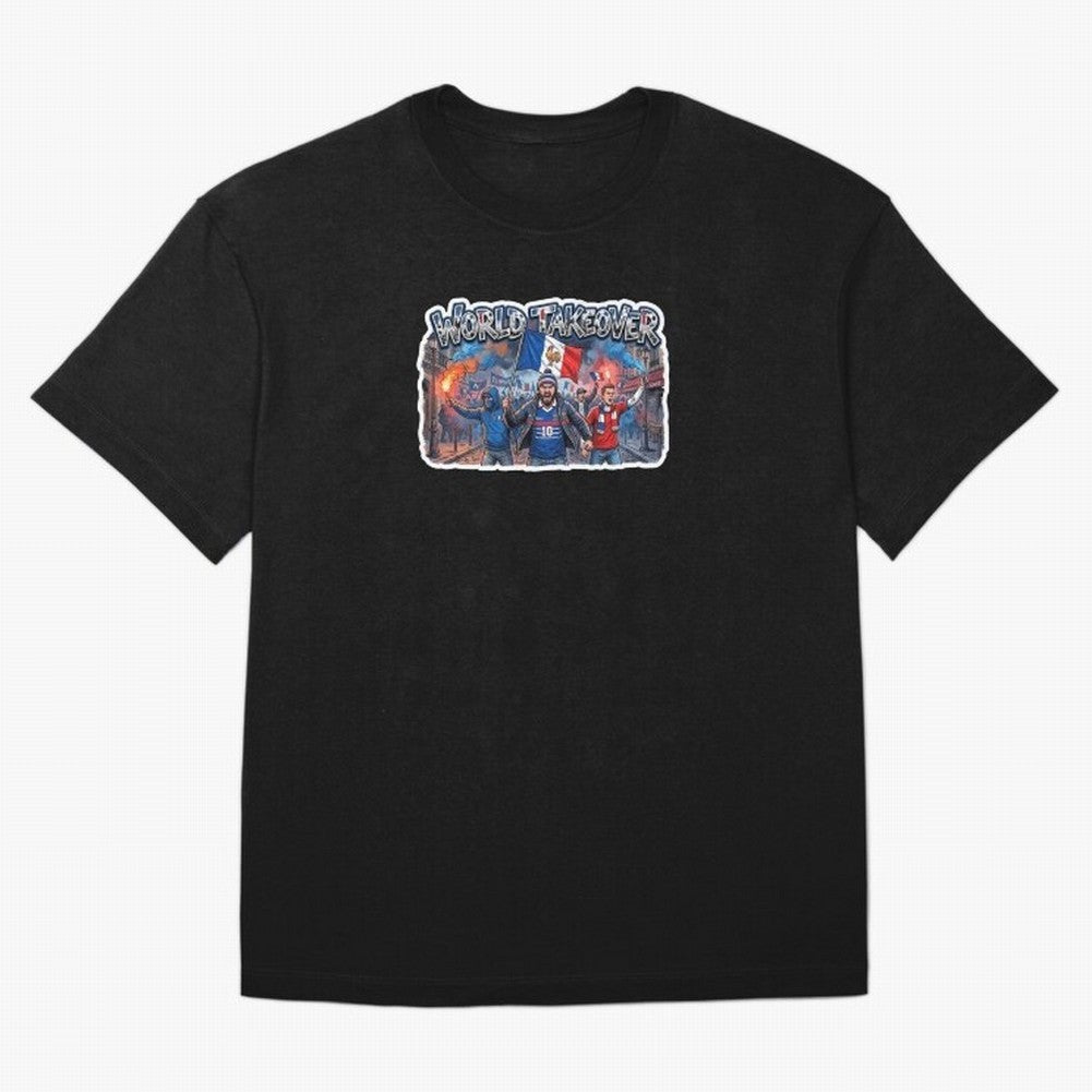 France Soccer Fans Street Power Sticker 2026 Football Supporters Classic T-Shirt Capture FIFA World Cup 2026 Group Stage Connected to Neymar, Brazil, Portugal and Argentina Energy, Match Day Excitement, Supporter Culture, Golden Goals and Global