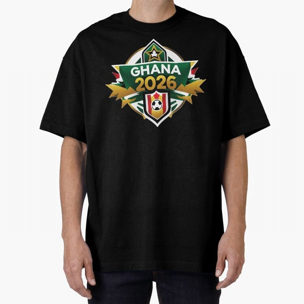 Ghana WC 2026 Classic T-Shirt Get Ready for the FIFA World Cup 2026 USA Canada Mexico Journey through Mbappe and Neymar Highlights, Portugal, Spain and Germany Pride, Football Festival Excitement, Trophy Ambitions, Country Rivalries and Star Player