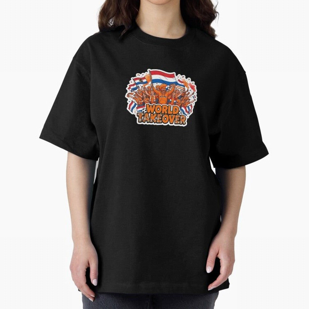 Netherlands Soccer Fans Orange Power Sticker 2026 Football Supporters Classic T-Shirt Make Your Look Match Match Day Hype around FIFA World Cup 2026, CR7, Argentina, Football History, Final Match Energy, Crowd Noise and Once in a Lifetime Moments;
