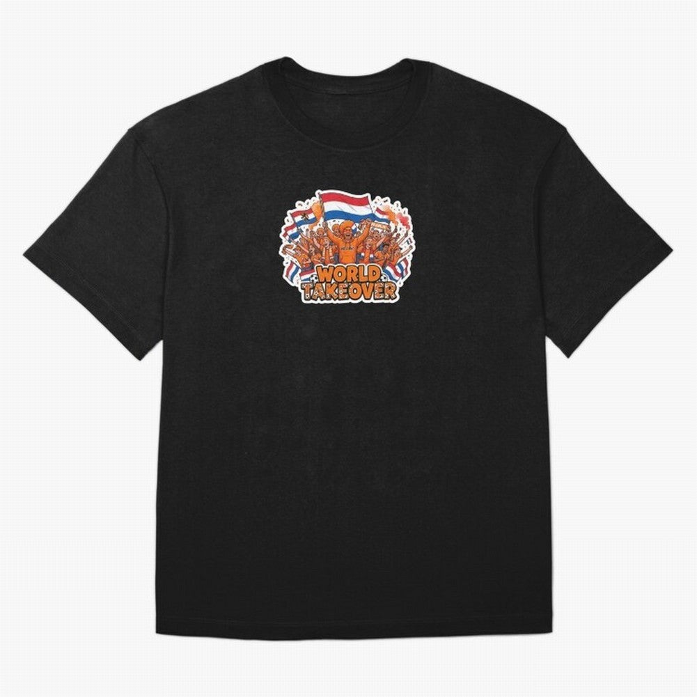 Netherlands Soccer Fans Orange Power Sticker 2026 Football Supporters Classic T-Shirt Make Your Look Match Match Day Hype around FIFA World Cup 2026, CR7, Argentina, Football History, Final Match Energy, Crowd Noise and Once in a Lifetime Moments;