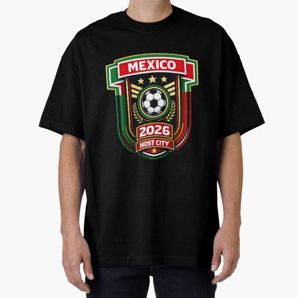 Mexico 2026 World Cup Host City Logo Classic T-Shirt Carry National Pride through Match Day Hype around FIFA World Cup 2026 USA Canada Mexico, Neymar, Netherlands, Sports Nostalgia, International Competition, Famous Players and Unforgettable