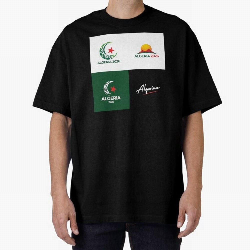 Algeria WC 2026 Classic T-Shirt Bring Champion Energy into Match Day Hype around FIFA World Cup 2026 Group Stage, Haaland, Brazil, Portugal and Argentina, Supporter Pride, Iconic Celebrations, Legendary Names and Global Match Day Energy; Perfect