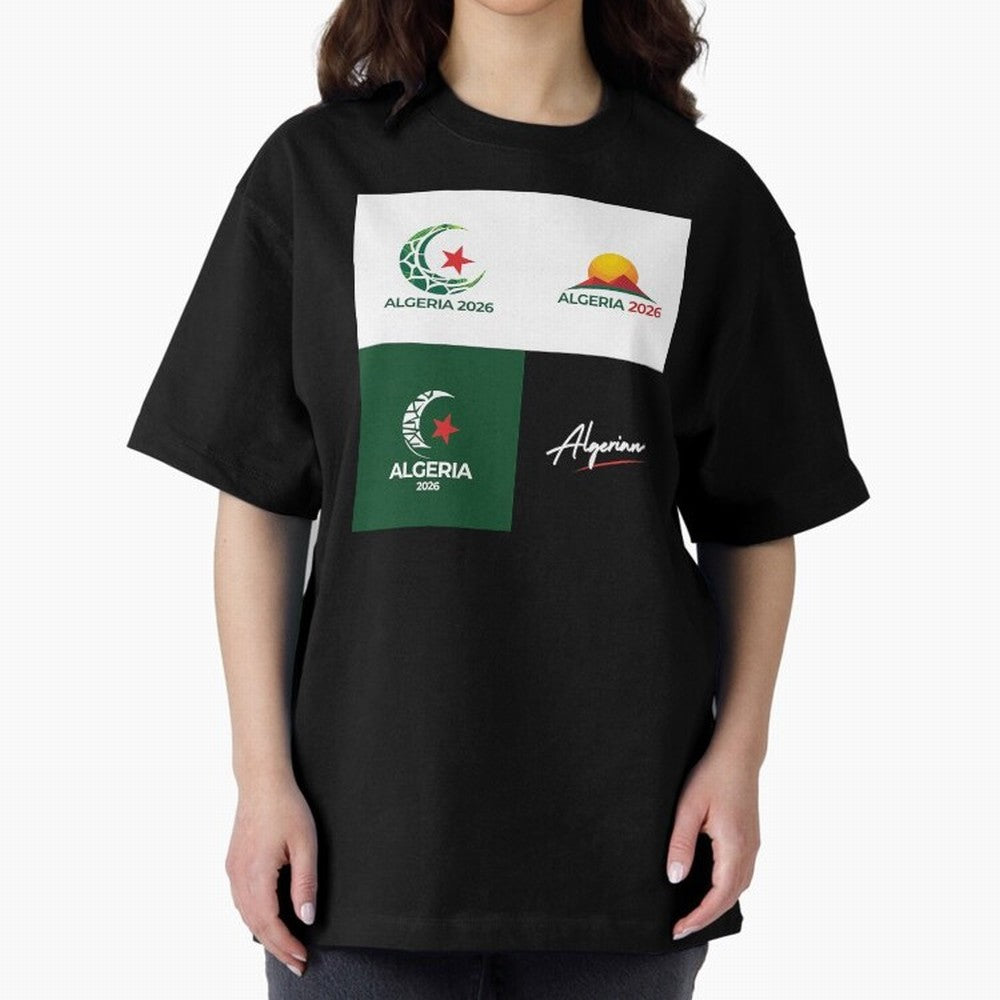 Algeria WC 2026 Classic T-Shirt Bring Champion Energy into Match Day Hype around FIFA World Cup 2026 Group Stage, Haaland, Brazil, Portugal and Argentina, Supporter Pride, Iconic Celebrations, Legendary Names and Global Match Day Energy; Perfect