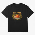 Atlanta 2026 World Cup Host City ¡ª Georgia Peach Laurel Wreath Classic T-Shirt Experience the Global Stage of FIFA World Cup 2026 Group Stage Spirit, Capturing Germany, Cristiano Ronaldo, Worldwide Fan Energy, Dramatic Goals, Stadium Lights and
