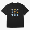 Argentina World Cup Champion 2026 Classic T-Shirt Honor Football Greatness during Match Day Hype around FIFA World Cup 2026 USA Canada Mexico, Mbappe, England, Global Supporter Spirit, Legendary Goals, National Colors and Tournament Celebration;