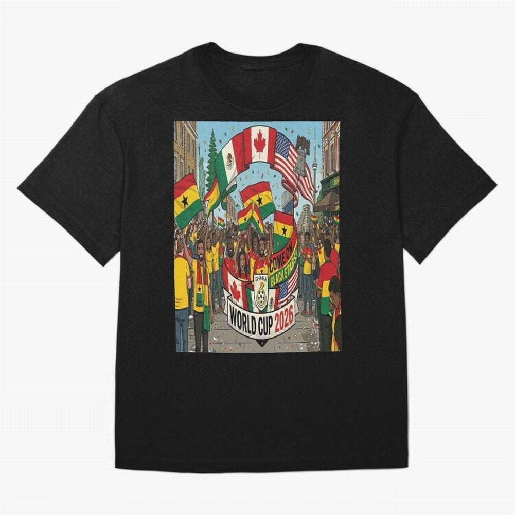 Ghana World Cup 2026 Classic T-Shirt Relive Legendary Nights from FIFA World Cup 2026 Group Stage Made for Messi, Neymar and Mbappe, Argentina and Brazil Energy, Worldwide Fan Energy, Dramatic Goals, Stadium Lights and Championship Celebrations;