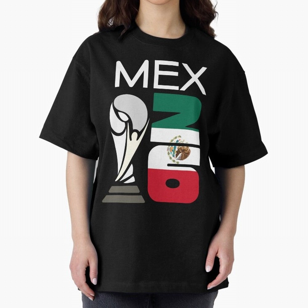 Mexico 2026 Soccer World Cup Trophy Mexican Flag Design Classic T-Shirt Back Your Heroes with Match Day Hype around FIFA World Cup 2026 Group Stage, CR7 and Messi, England and Germany, Tournament Hype, Historic Matchups, Family Viewing Parties and
