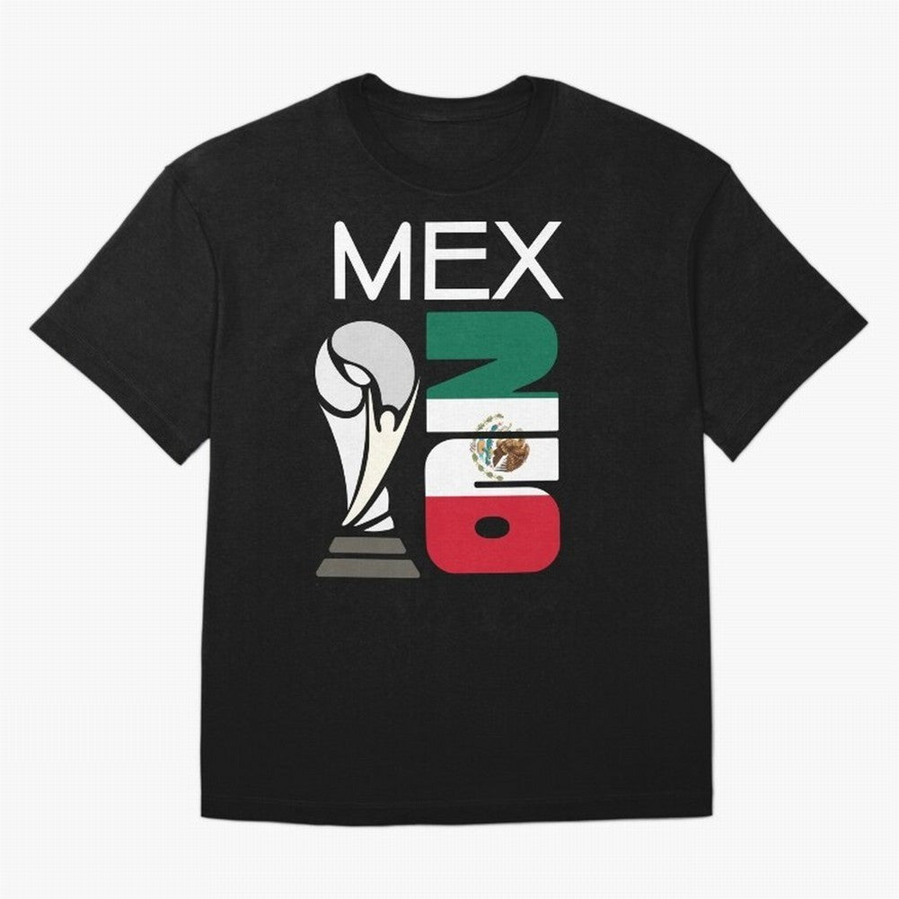 Mexico 2026 Soccer World Cup Trophy Mexican Flag Design Classic T-Shirt Back Your Heroes with Match Day Hype around FIFA World Cup 2026 Group Stage, CR7 and Messi, England and Germany, Tournament Hype, Historic Matchups, Family Viewing Parties and