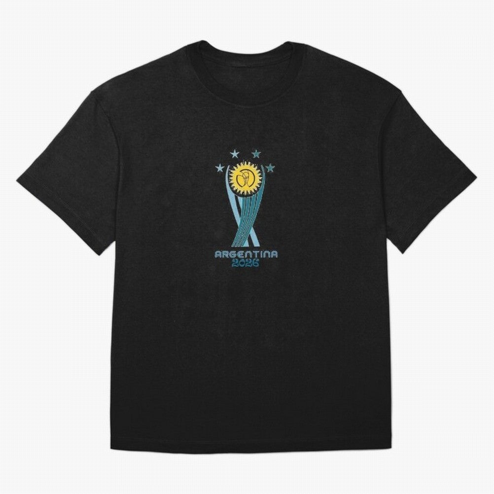 Argentina 2026 Football World Cup Emblem T-Shirt Classic T-Shirt Honor Champions and Dreams in FIFA World Cup 2026 Celebrating Messi, CR7 and Mbappe, France and Portugal Energy, Goal Celebration Energy, Supporter Heritage, Football Icons and
