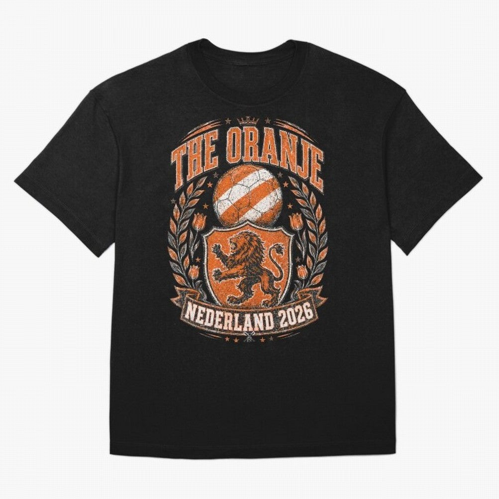 The Oranje Nederland 2026 World Cup Soccer T-Shirt Classic T-Shirt Keep the Match Day Mood of FIFA World Cup 2026 USA Canada Mexico Made for Mbappe, Brazil Energy, Match Day Excitement, Supporter Culture, Golden Goals and Global Football Passion;