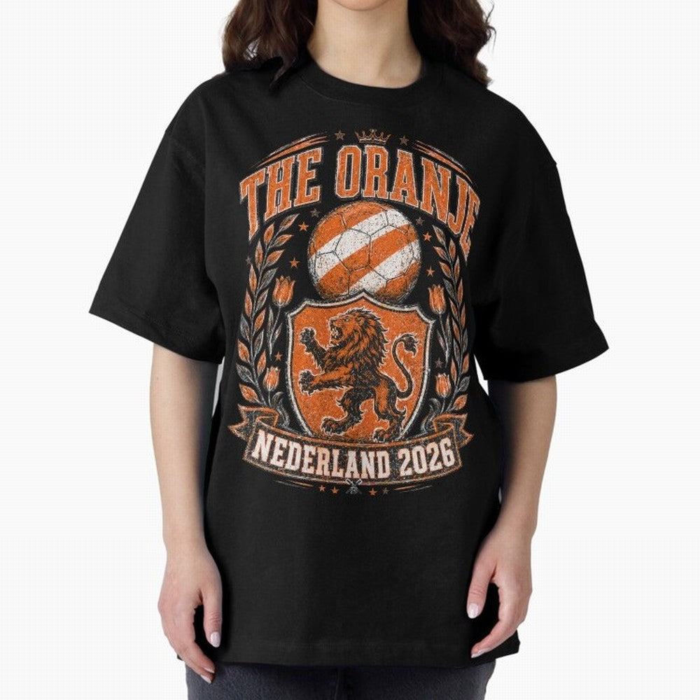 The Oranje Nederland 2026 World Cup Soccer T-Shirt Classic T-Shirt Keep the Match Day Mood of FIFA World Cup 2026 USA Canada Mexico Made for Mbappe, Brazil Energy, Match Day Excitement, Supporter Culture, Golden Goals and Global Football Passion;