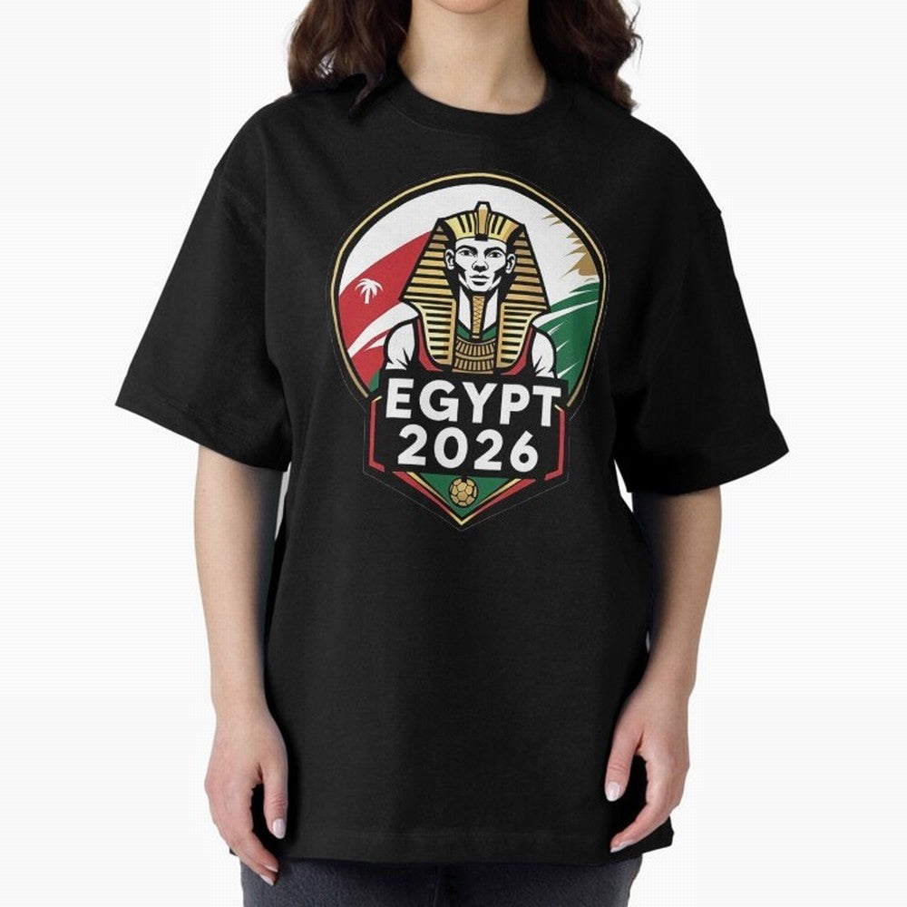 Egypt 2026 Sports Classic T-Shirt Feel International Energy from Global Football Passion for FIFA World Cup 2026 USA Canada Mexico, Capturing Mbappe, Spain and Netherlands, Champion Mindset, Group Stage Buzz, Knockout Tension and Passionate Fan