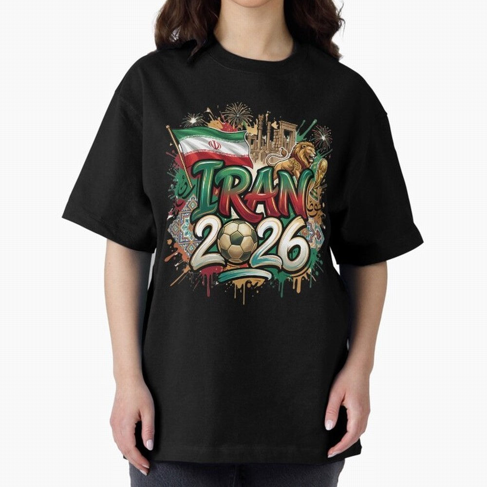 Iran World Cup 2026 Football Legacy Classic T-Shirt Make Memories around Match Day Hype around FIFA World Cup 2026 Group Stage, Messi, CR7 and Mbappe, England, France and Netherlands, Soccer Culture, Superstar Moments, National Team Dreams and