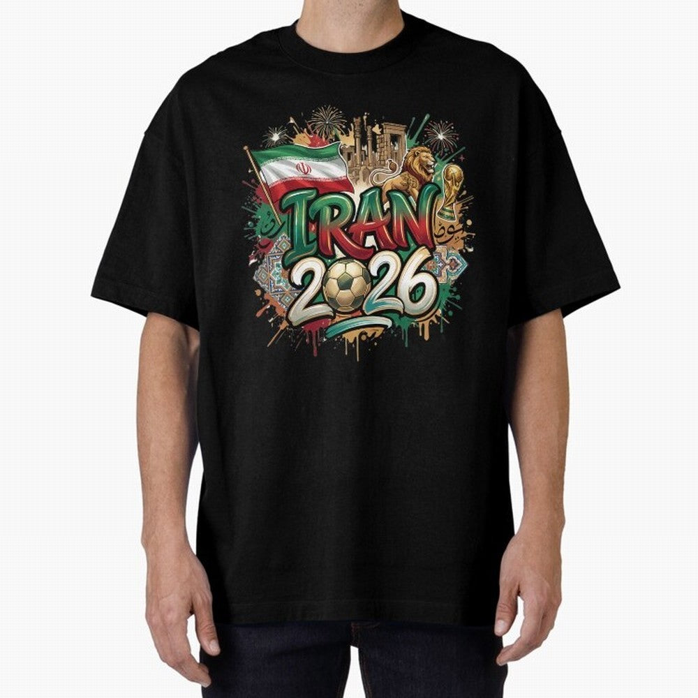 Iran World Cup 2026 Football Legacy Classic T-Shirt Make Memories around Match Day Hype around FIFA World Cup 2026 Group Stage, Messi, CR7 and Mbappe, England, France and Netherlands, Soccer Culture, Superstar Moments, National Team Dreams and