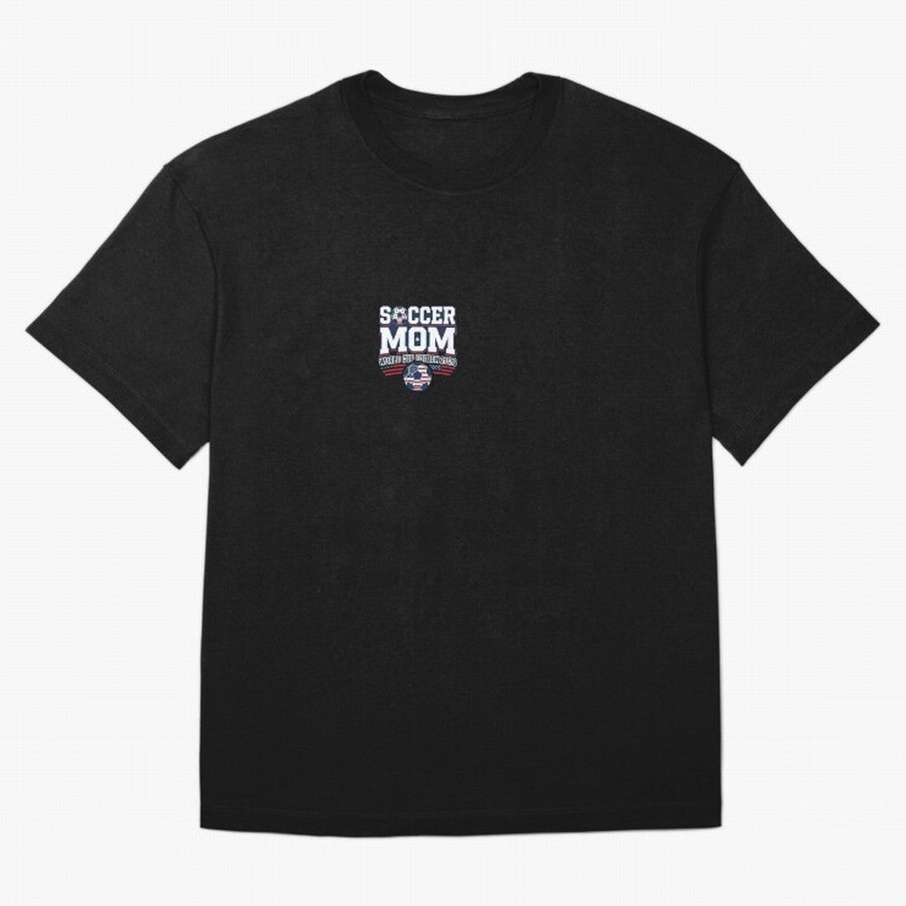 Soccer Mom World Cup Bold Text | 2026 Football Mom Classic T-Shirt Join Supporters Worldwide for Global Football Passion for FIFA World Cup 2026 USA Canada Mexico, Inspired by Cristiano Ronaldo, Haaland and CR7, Germany, Football History, Final