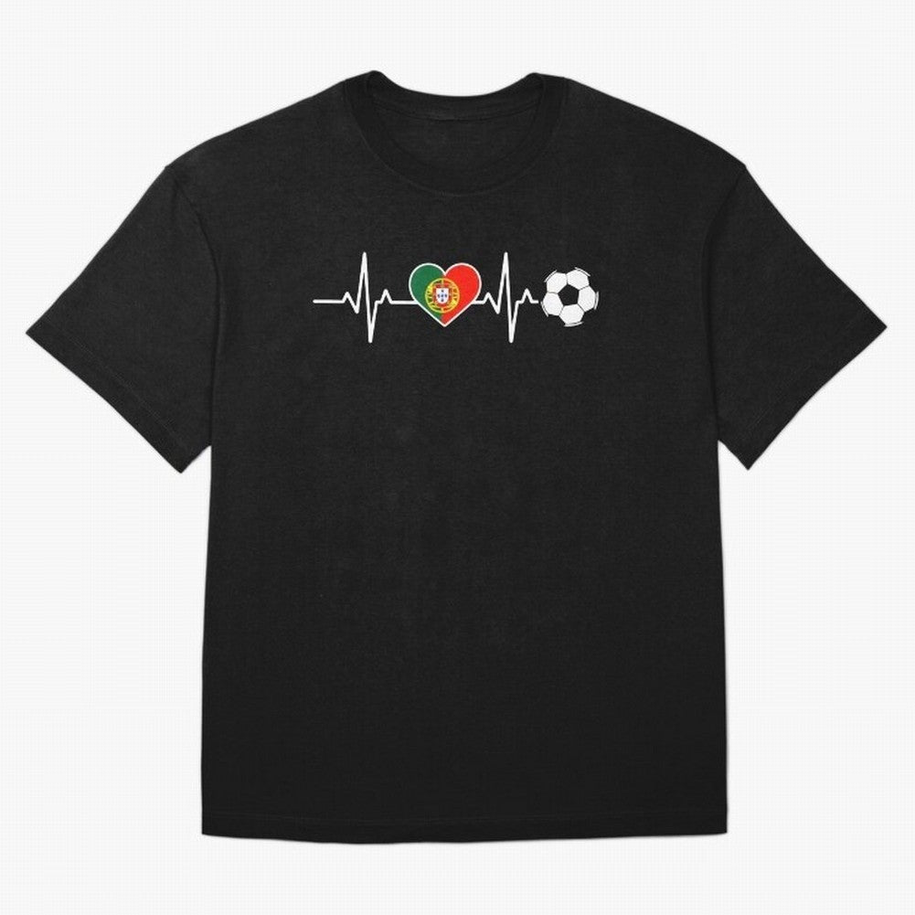 Portugal Football Heartbeat | Sele??o Das Quinas Soccer Fan Classic T-Shirt Celebrate Fan Favorites in FIFA World Cup 2026 Capturing Mbappe, Argentina Energy, Champion Mindset, Group Stage Buzz, Knockout Tension and Passionate Fan Culture; Created
