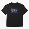 Australia Football World Cup Flag | Grunge Socceroos Soccer Classic T-Shirt Mark Global Football Passion for FIFA World Cup 2026 USA Canada Mexico, Inspired by Messi, Spain and Netherlands, Champion Mindset, Group Stage Buzz, Knockout Tension and