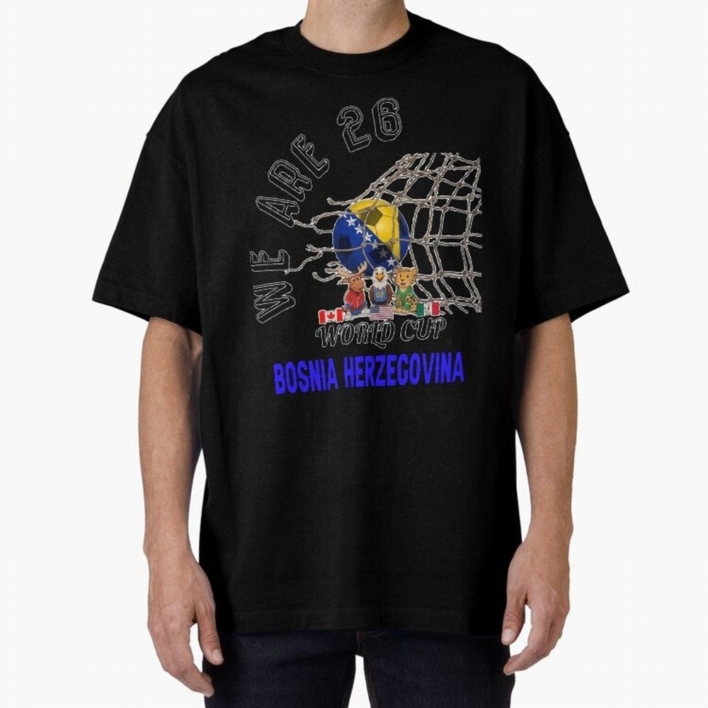 World cup 26 - Bosnia and Herzegovina Classic T-Shirt Bring Home FIFA World Cup 2026 for Fans of Mbappe and Neymar and Brazil, Portugal and Argentina, Bringing Soccer Culture, Superstar Moments, National Team Dreams and Competitive Fire; Ideal for