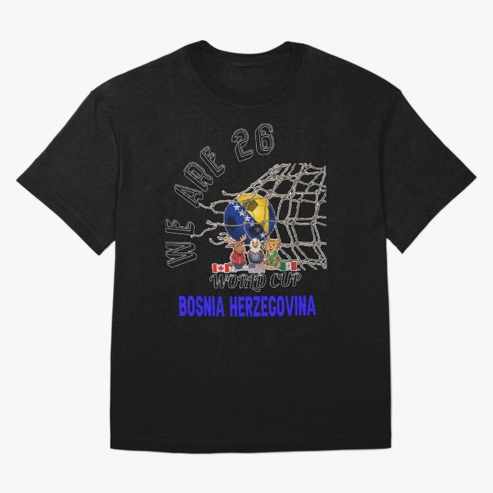 World cup 26 - Bosnia and Herzegovina Classic T-Shirt Bring Home FIFA World Cup 2026 for Fans of Mbappe and Neymar and Brazil, Portugal and Argentina, Bringing Soccer Culture, Superstar Moments, National Team Dreams and Competitive Fire; Ideal for