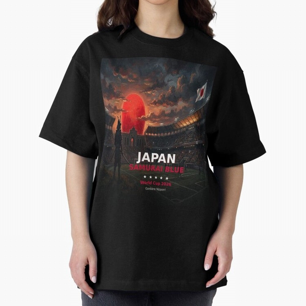 Japan Samurai Blue - World Cup 2026 Soccer Fan Tee Classic T-Shirt Feel International Energy from Match Day Hype around FIFA World Cup 2026 Group Stage, Messi, CR7 and Mbappe, Spain and Netherlands, Supporter Pride, Iconic Celebrations, Legendary