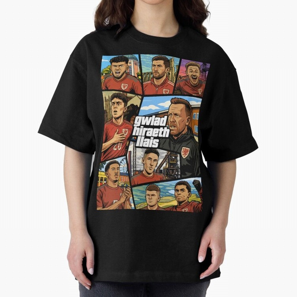 GTA Cymru Classic T-Shirt Make Memories around the FIFA World Cup 2026 Journey through Mbappe and Neymar Highlights, Germany Pride, Match Day Excitement, Supporter Culture, Golden Goals and Global Football Passion; Built for Supporters Chasing