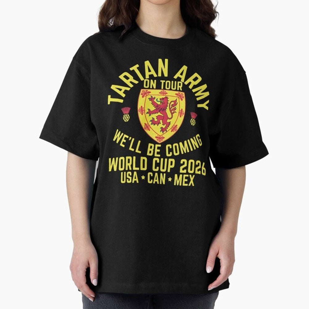 Tartan Army World Cup 2026 Scotland Tour Classic T-Shirt Celebrate the Next Chapter of the FIFA World Cup 2026 Journey through Messi, Neymar and Mbappe Highlights, Argentina and Brazil Pride, Tournament Hype, Historic Matchups, Family Viewing
