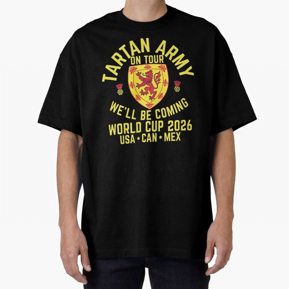 Tartan Army World Cup 2026 Scotland Tour Classic T-Shirt Celebrate the Next Chapter of the FIFA World Cup 2026 Journey through Messi, Neymar and Mbappe Highlights, Argentina and Brazil Pride, Tournament Hype, Historic Matchups, Family Viewing