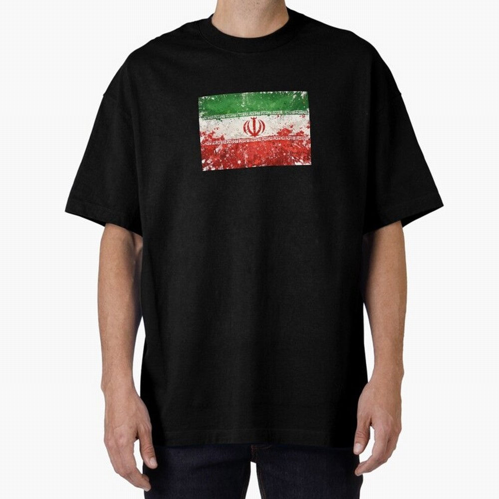 Iran Football World Cup Flag | Grunge Iranian Soccer Art Classic T-Shirt Show Your Love for Match Day Hype around FIFA World Cup 2026, Haaland and Mbappe, Netherlands, Worldwide Fan Energy, Dramatic Goals, Stadium Lights and Championship