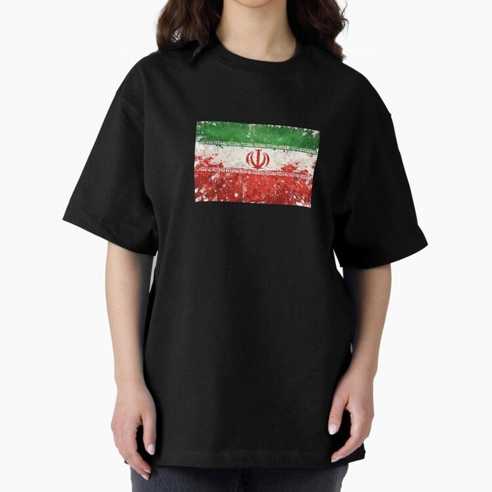 Iran Football World Cup Flag | Grunge Iranian Soccer Art Classic T-Shirt Show Your Love for Match Day Hype around FIFA World Cup 2026, Haaland and Mbappe, Netherlands, Worldwide Fan Energy, Dramatic Goals, Stadium Lights and Championship