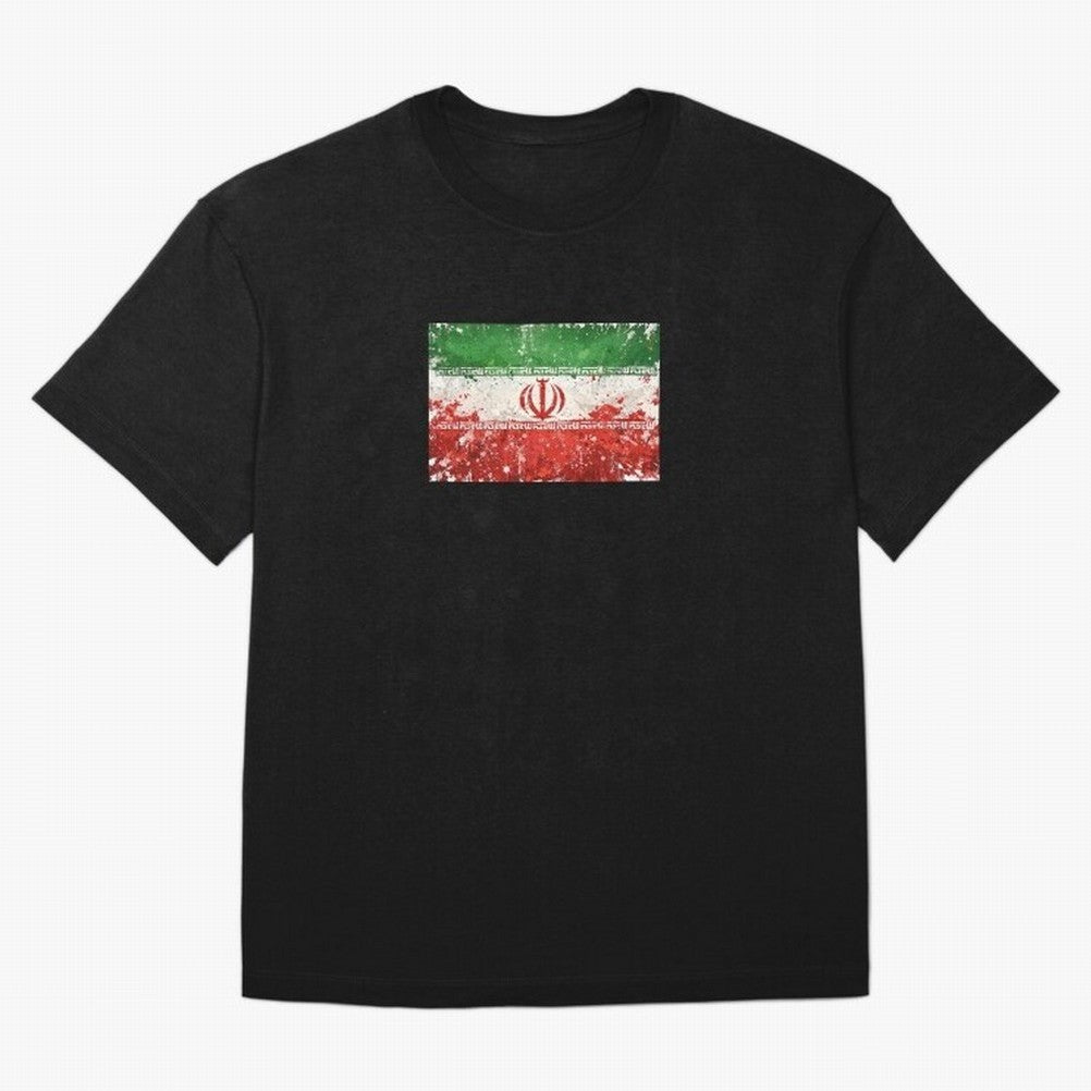 Iran Football World Cup Flag | Grunge Iranian Soccer Art Classic T-Shirt Show Your Love for Match Day Hype around FIFA World Cup 2026, Haaland and Mbappe, Netherlands, Worldwide Fan Energy, Dramatic Goals, Stadium Lights and Championship