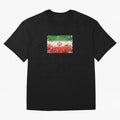 Iran Football World Cup Flag | Grunge Iranian Soccer Art Classic T-Shirt Show Your Love for Match Day Hype around FIFA World Cup 2026, Haaland and Mbappe, Netherlands, Worldwide Fan Energy, Dramatic Goals, Stadium Lights and Championship