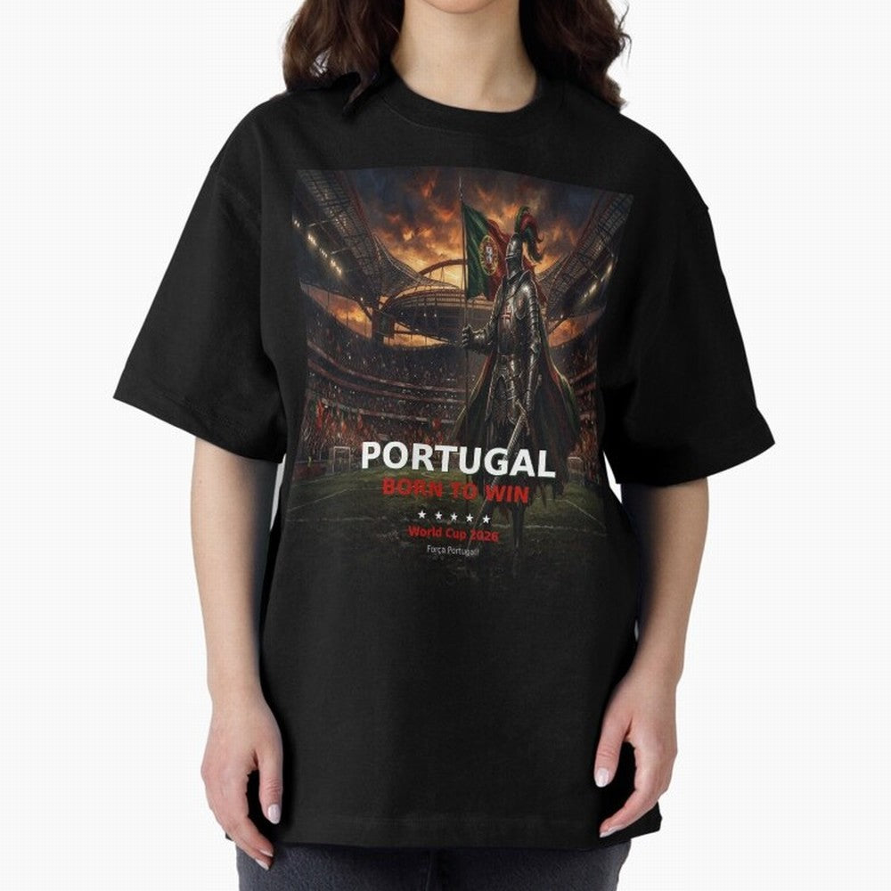 Portugal Born to Win - World Cup 2026 Soccer Fan Tee Classic T-Shirt Embrace Global Football Passion for FIFA World Cup 2026, Highlighting Neymar, Netherlands, Tournament Hype, Historic Matchups, Family Viewing Parties and Global Sports Pride;