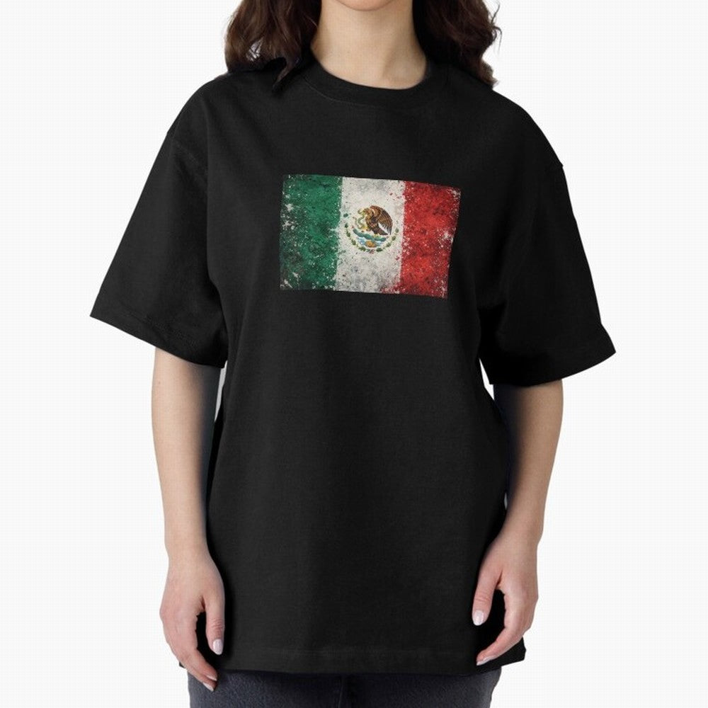 Mexico World Cup Flag ¨C Grunge Football Art Classic T-Shirt Stand with FIFA World Cup 2026 USA Canada Mexico Capturing Mbappe, England and Germany Energy, Soccer Culture, Superstar Moments, National Team Dreams and Competitive Fire; Perfect for
