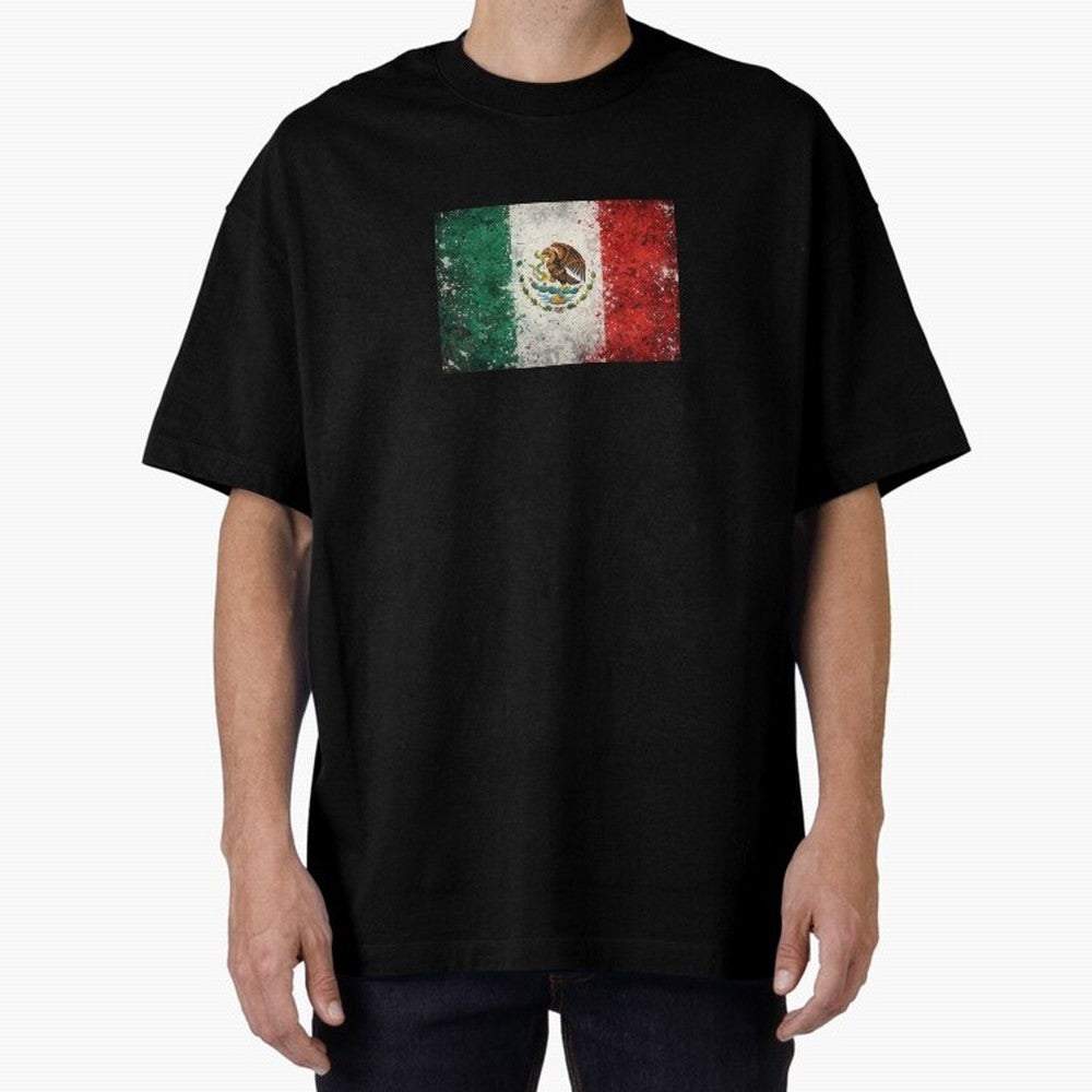 Mexico World Cup Flag ¨C Grunge Football Art Classic T-Shirt Stand with FIFA World Cup 2026 USA Canada Mexico Capturing Mbappe, England and Germany Energy, Soccer Culture, Superstar Moments, National Team Dreams and Competitive Fire; Perfect for