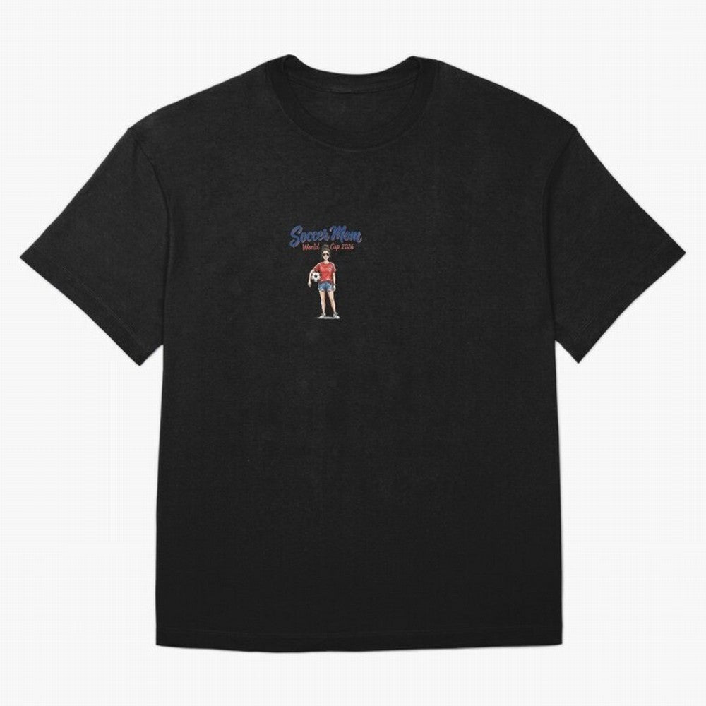 Soccer Mom World Cup 2026 | Football Mom Illustration Classic T-Shirt Bring Match Day Fire to the FIFA World Cup 2026 USA Canada Mexico Journey through Cristiano Ronaldo, Haaland and CR7 Highlights, Netherlands Pride, Soccer Culture, Superstar