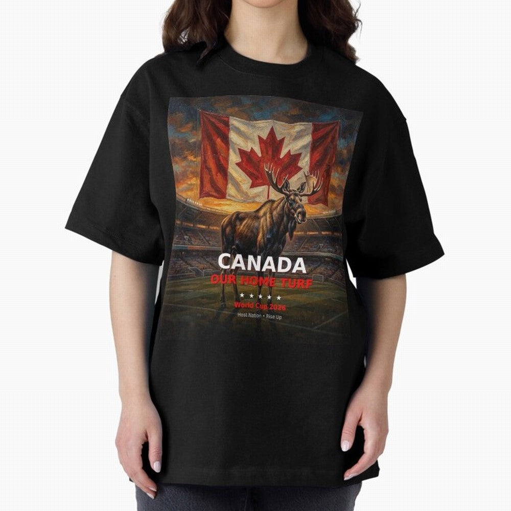 Canada Our Home Turf - World Cup 2026 Soccer Fan Tee Classic T-Shirt Experience FIFA World Cup 2026 Group Stage Spirit, Made for Argentina and Brazil, Cristiano Ronaldo, Soccer Culture, Superstar Moments, National Team Dreams and Competitive Fire;