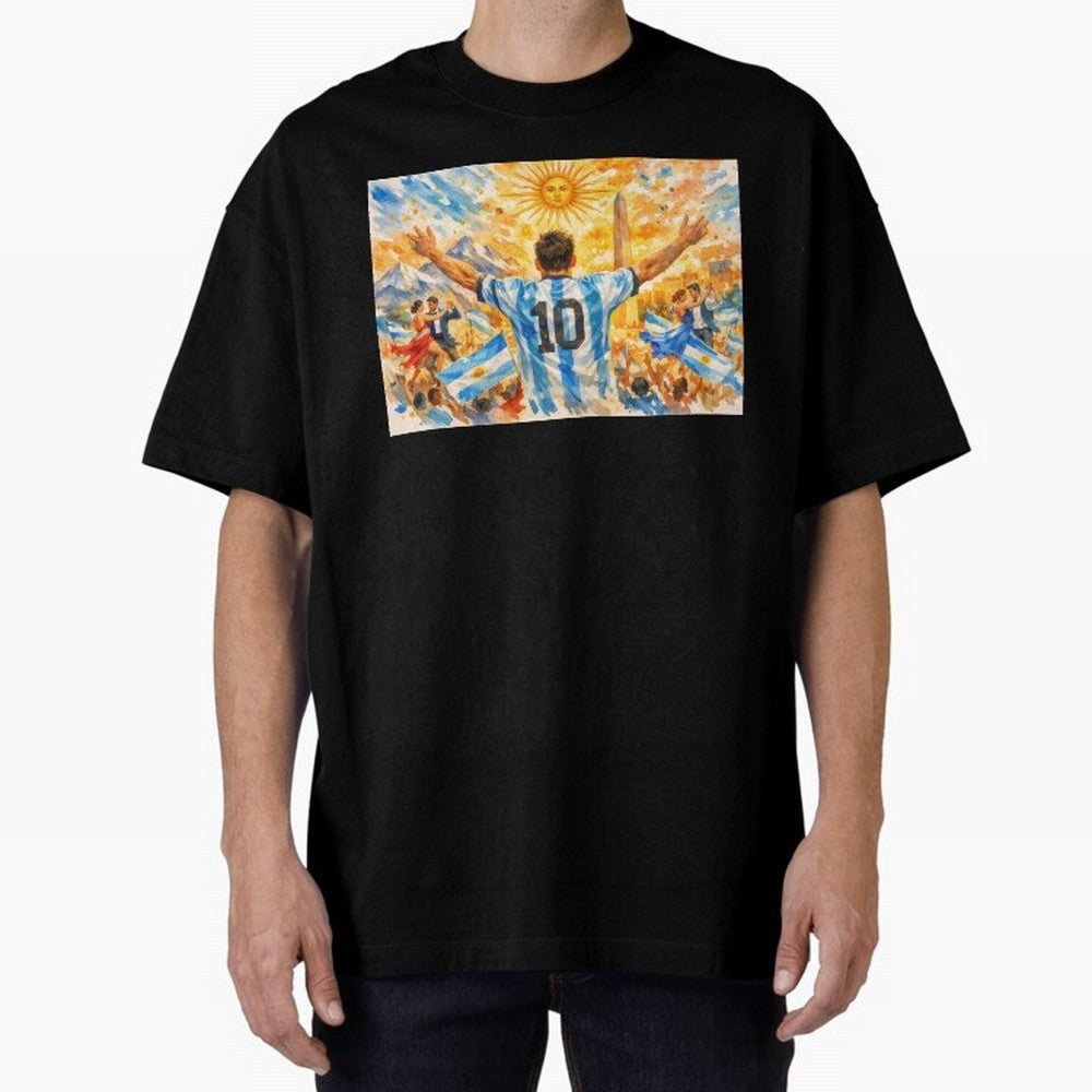 Spectacular Celebration in Argentina Soccer Vibes 2026 Classic T-Shirt Show Your Love for FIFA World Cup 2026 Spirit, with Portugal, Spain and Germany, Messi, CR7 and Mbappe, Stadium Chants, National Pride, Trophy Dreams and Unforgettable Football