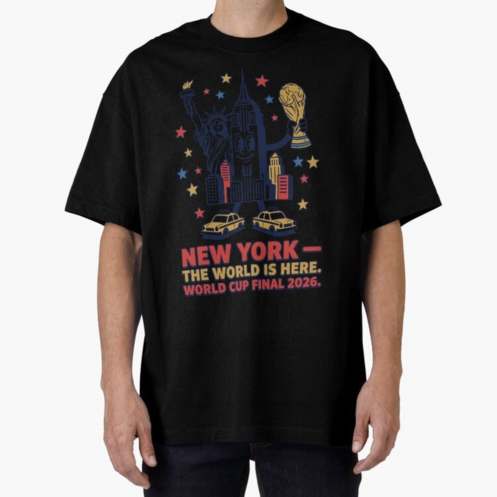 New York World Cup Final ¡ª Liberty Scores V2 Classic T-Shirt Bring Stadium Energy to Global Football Passion for FIFA World Cup 2026 Group Stage, Connected to Neymar, Haaland and Cristiano Ronaldo, Brazil, Football Passion, Legendary Performances,