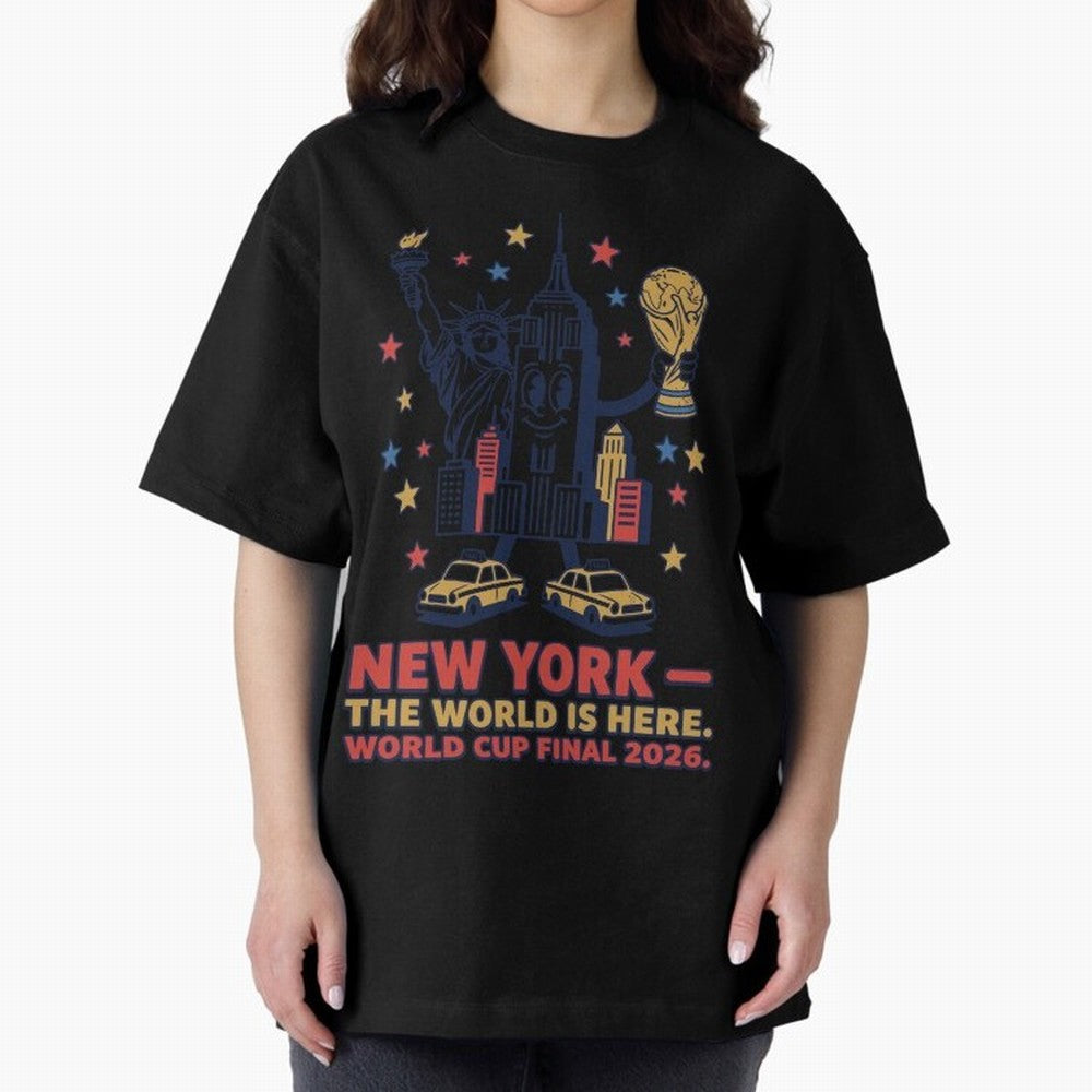New York World Cup Final ¡ª Liberty Scores V2 Classic T-Shirt Bring Stadium Energy to Global Football Passion for FIFA World Cup 2026 Group Stage, Connected to Neymar, Haaland and Cristiano Ronaldo, Brazil, Football Passion, Legendary Performances,