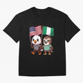 the American eagle and its friend the Nigerian eagle Classic T-Shirt Enjoy the FIFA World Cup 2026 USA Canada Mexico Journey through Cristiano Ronaldo Highlights, England, France and Netherlands Pride, Classic Soccer Heritage, Championship