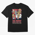 The Trophy Comes to New York ¡ª World Cup Final V1 Classic T-Shirt Represent Football Lovers during FIFA World Cup 2026 USA Canada Mexico for Fans of Mbappe and Brazil, Portugal and Argentina, Bringing Retro Football Energy, Iconic Rivalries,