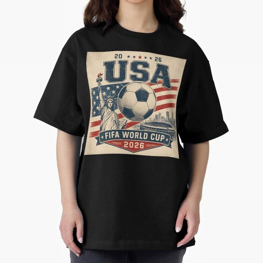 USA WORLD CUP 2026 Classic T-Shirt Bring Retro Soccer Energy to FIFA World Cup 2026 Group Stage Spirit, Celebrating Netherlands, Haaland and Mbappe, Sports Nostalgia, International Competition, Famous Players and Unforgettable Victories; Made for