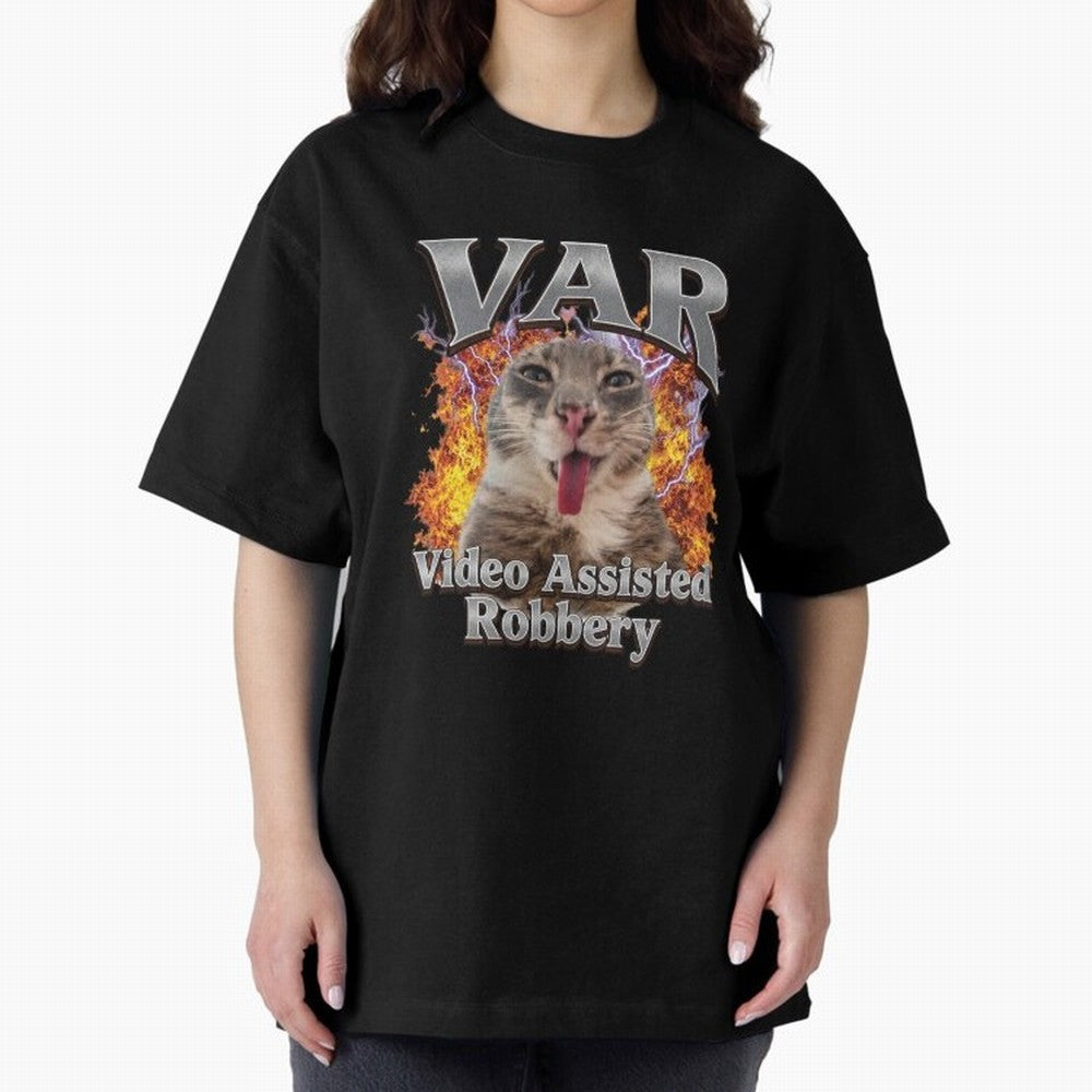 VAR Video Assisted Robbery Funny World Cup 2026 Meme Soccer Fan Football Humor Classic T-Shirt Carry Global Football Passion for FIFA World Cup 2026 USA Canada Mexico, Centered on CR7, Spain, Soccer Culture, Superstar Moments, National Team Dreams