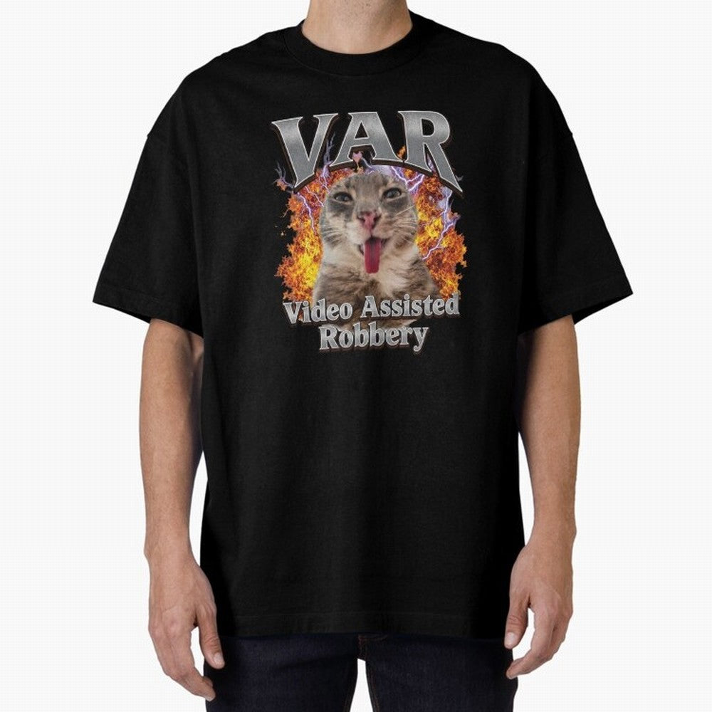 VAR Video Assisted Robbery Funny World Cup 2026 Meme Soccer Fan Football Humor Classic T-Shirt Carry Global Football Passion for FIFA World Cup 2026 USA Canada Mexico, Centered on CR7, Spain, Soccer Culture, Superstar Moments, National Team Dreams