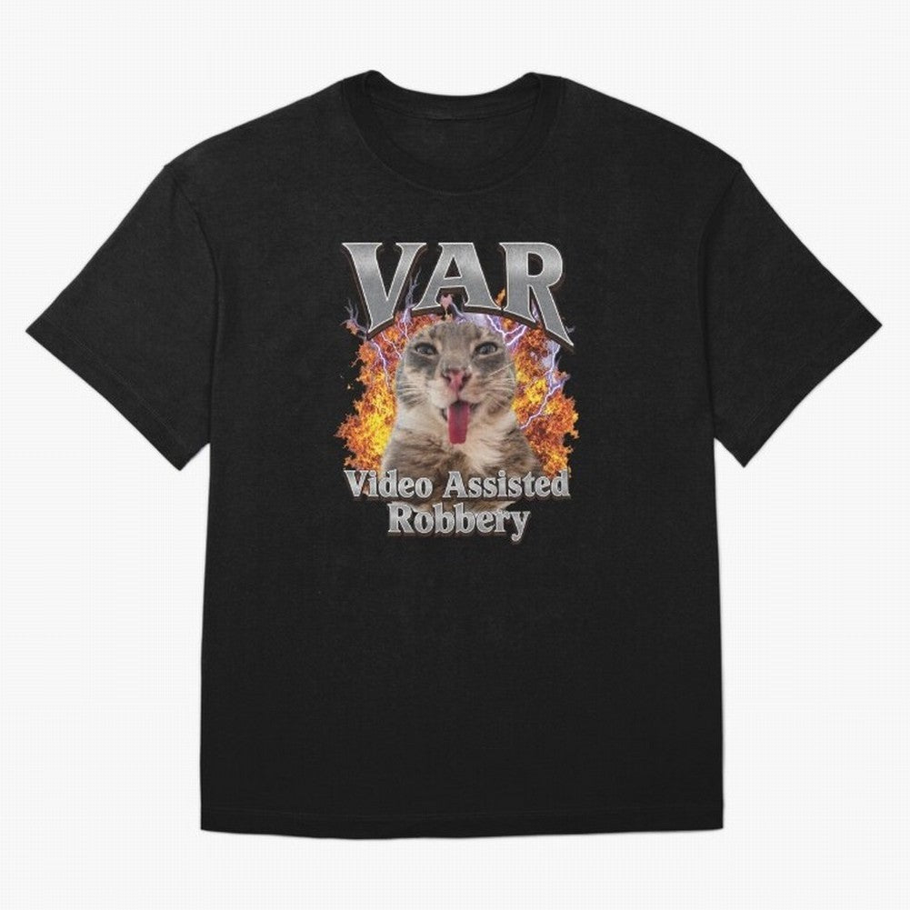 VAR Video Assisted Robbery Funny World Cup 2026 Meme Soccer Fan Football Humor Classic T-Shirt Carry Global Football Passion for FIFA World Cup 2026 USA Canada Mexico, Centered on CR7, Spain, Soccer Culture, Superstar Moments, National Team Dreams